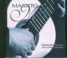 Massito's  CD - Intimate Guitar Solo Guitar Collection (Front)